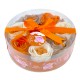 Spa Moments - konfetti mydlane 8 x 16 g mix kolorów o zapachu pomarańczy