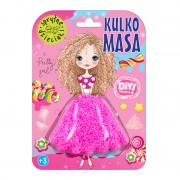 Sprytne Dzieciaki - Kulko Masa, zabawka kreatywna - spódnica różowa