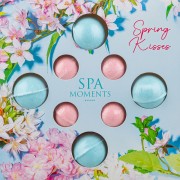 SPA MOMENTS - Zestaw musujących kul do kąpieli 4x30 i 4x20 g Spring Kisses
