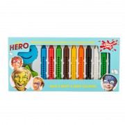 Chlapu Chlap - kredki do malowania twarzy, ciała, wanny, płytek SUPER HERO