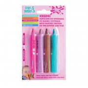 Chlapu Chlap - Kredki do kąpieli GIRLS WORLD