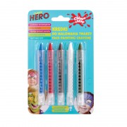 Chlapu Chlap - Kredki do malowania twarzy SUPER HERO