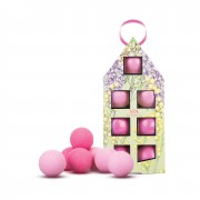 Spa Moments - musujące kule do kąpieli o zapachu pachnącego groszku 7x70g