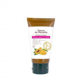Nature de Marseille - balsam do ciała o zapachu mango i papaya, 150 ml