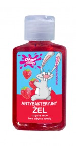 Chlapu Chlap - Antybakteryjny żel do higieny rąk, 60 ml truskawkowe figle