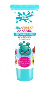Chlapu Chlap - Żel do kąpieli KOLOREK 88ml SUPER NIEBIESKI