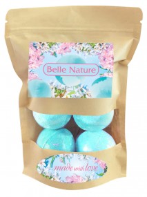 Belle Nature - musujące kule do kąpieli Secret Garden 6 x 50 g
