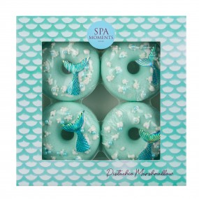 Spa Moments - Musujace Donuty, SYRENA pianka pistacjowa 4 x 60 g